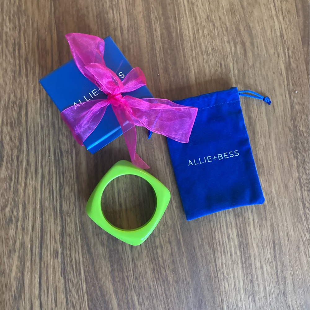 Allie + Bess Rush Bangle in Green
